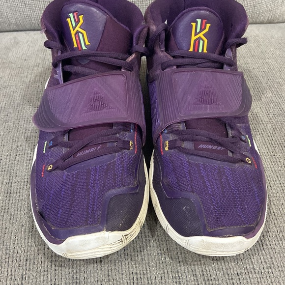 Kyrie Irving 6 Enlightenment Grand Purple and White youth size 7 - Picture 4 of 8